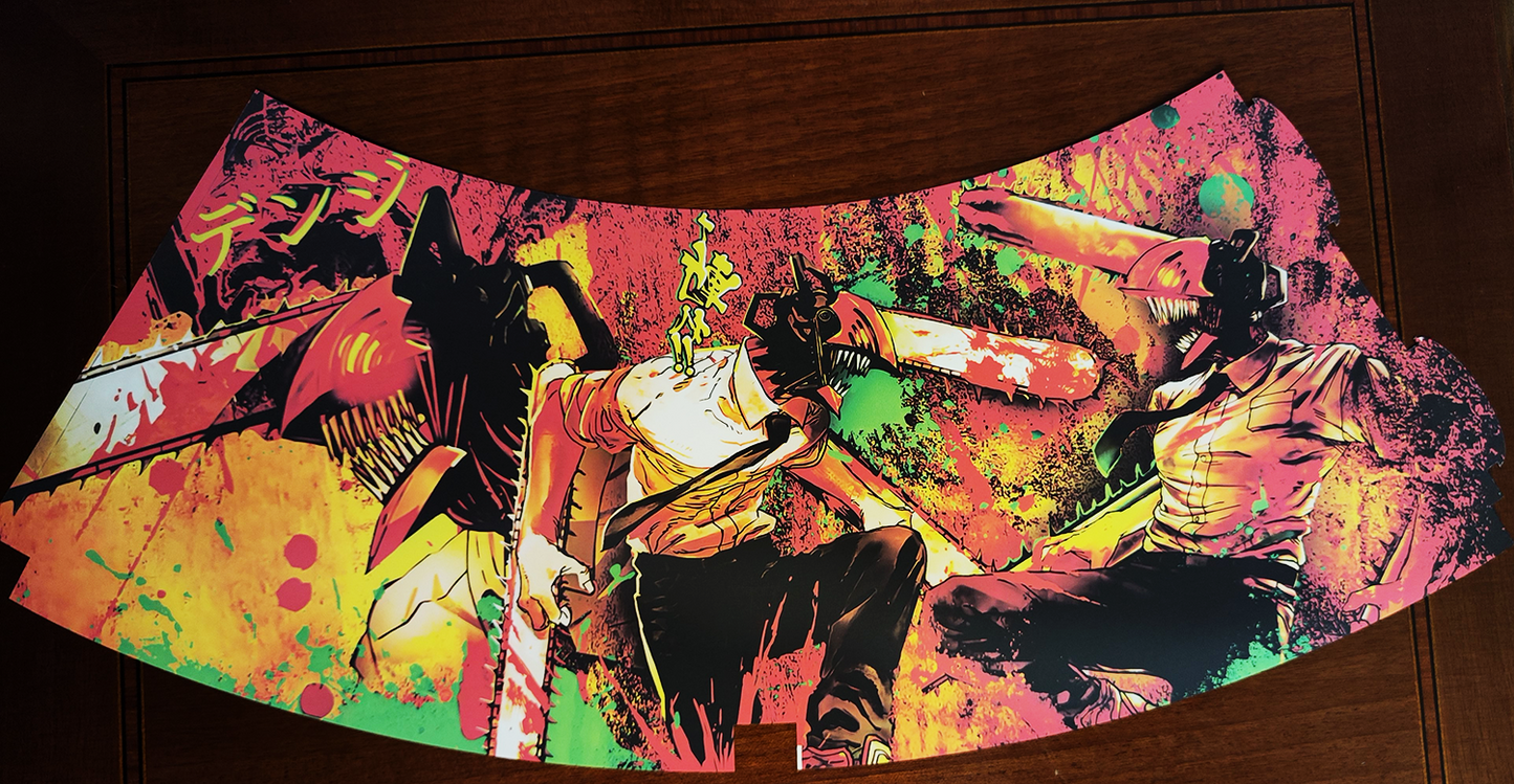 -Avvertenza- Questo prodotto non è pensato per essere venduto da solo ma fa parte della promozione 2 per 1 Abat-jour di Denji Tratto da ChainSawMan. Scegli l'abat-jour che preferisci , Anime e manga di tutti i tipi Approfitta ora dell'incredibile Promozione 2For1 . Questa immagine mostra Denji in modalità motosega, Lampadario non fornito