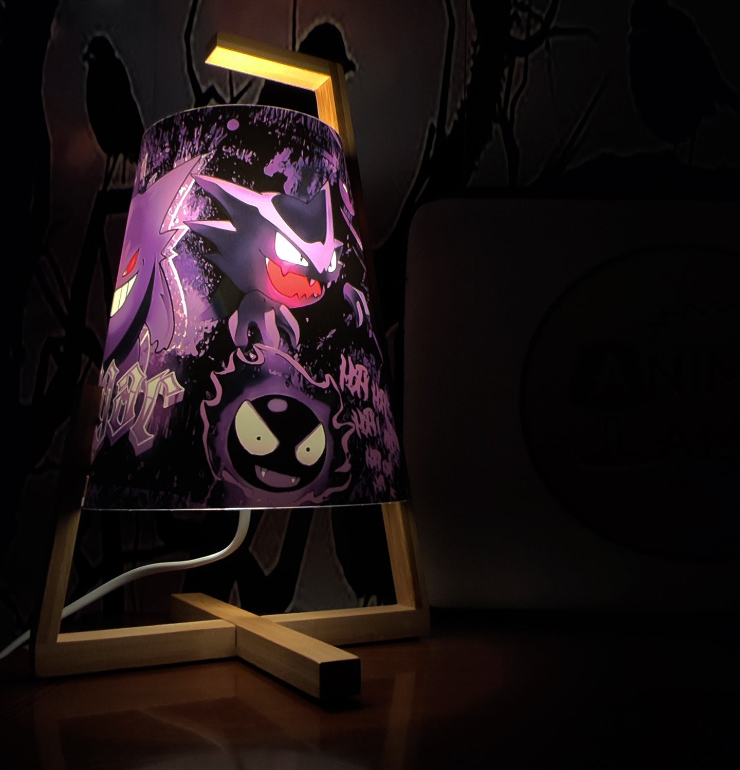 Anime Lampada led Gengar Pokemon | Lamp-anime