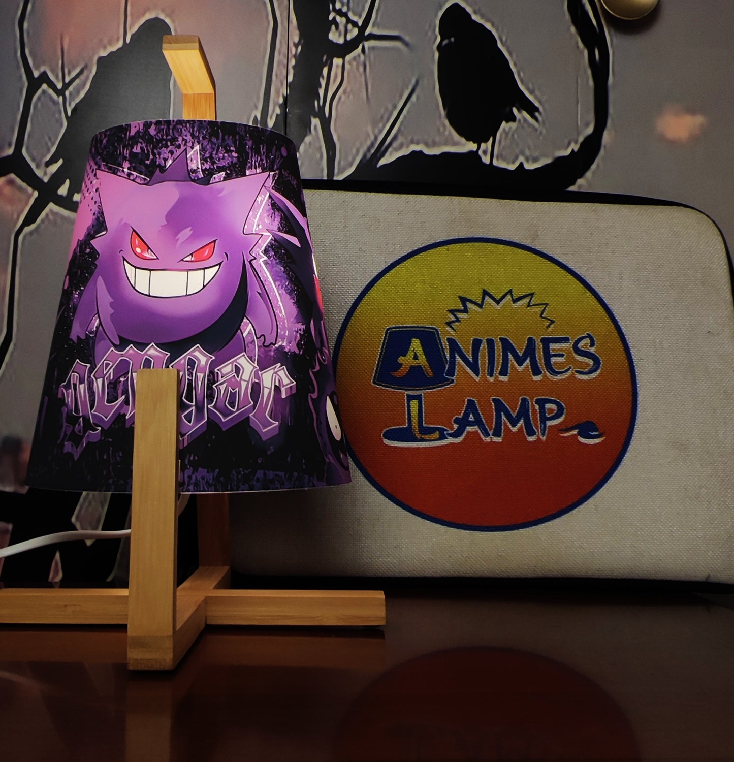 Anime LED lamp Gengar Pokemon | Lamp-anime