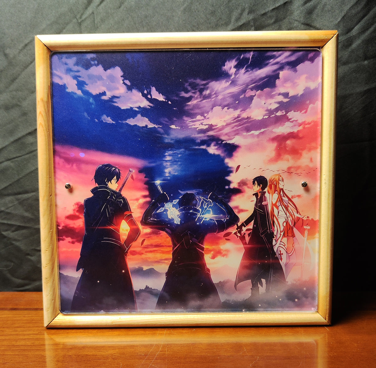 Light Box Anime Kirito Sword Art Online | Lamp-anime