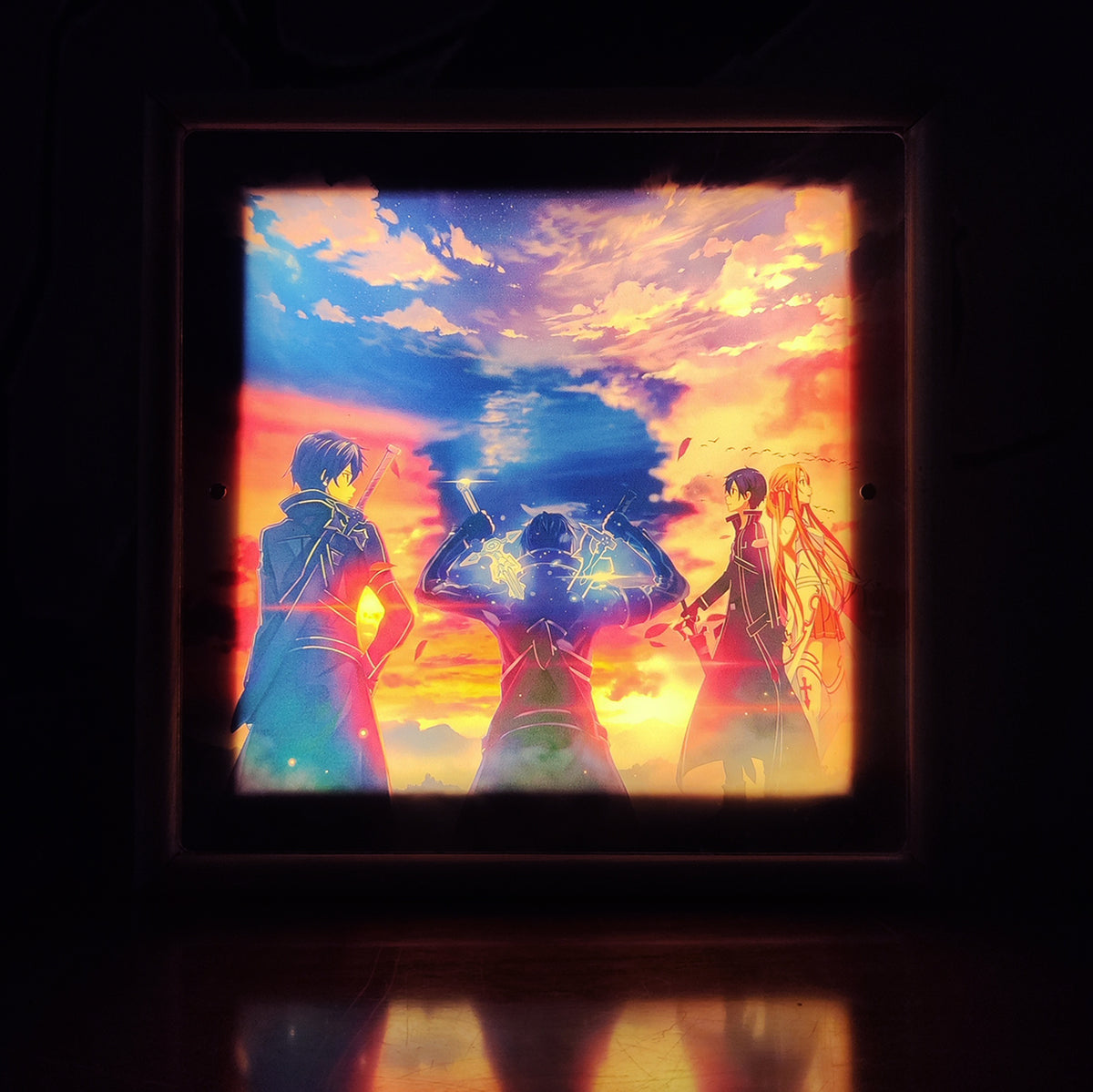Light Box Anime Kirito Sword Art Online | Lamp-anime