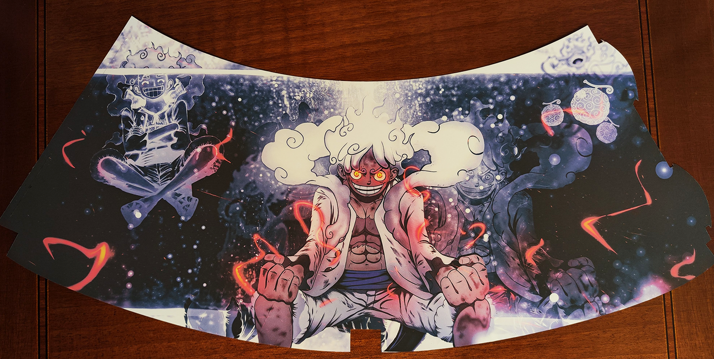 Ceiling lightshade Luffy | Lamp-anime